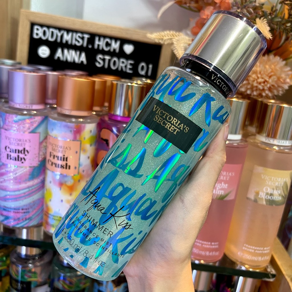 Xịt thơm toàn thân Victoria's mùi Aquakiss Shimmer | BigBuy360 - bigbuy360.vn