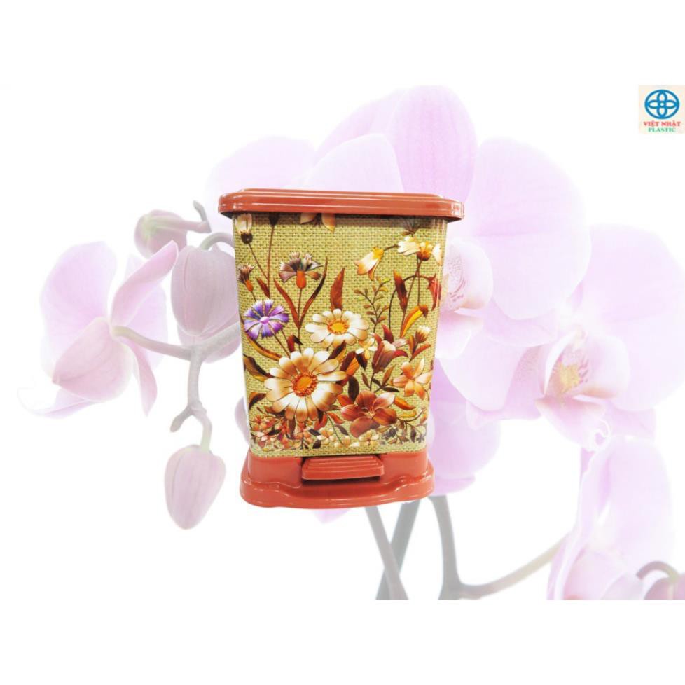 [Kho sỉ]  Bật vuông Nhựa Việt Nhật - Thùng Rác Nhựa Việt Nhật - Thùng Bật Rác