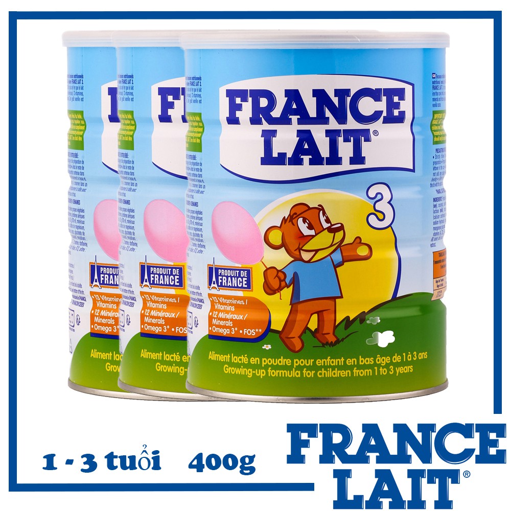 Combo 3 Sữa bột France Lait ( 400g )