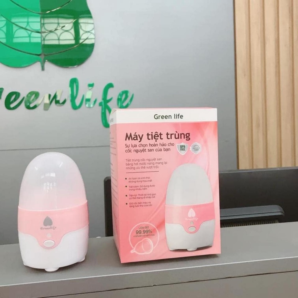 Máy Tiệt Trùng Minhchaustore máy tiệt trùng cốc nguyệt san green life