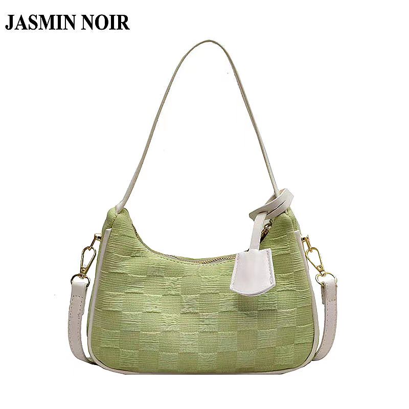 Túi Xách JASMIN NOIR Đeo Vai Vải Bạt Thời Trang Nữ Đơn Giản