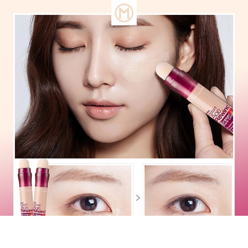 Bút cushion che khuyết điểm giảm quầng thâm Maybelline Instant Age Rewind 6ml | BigBuy360 - bigbuy360.vn