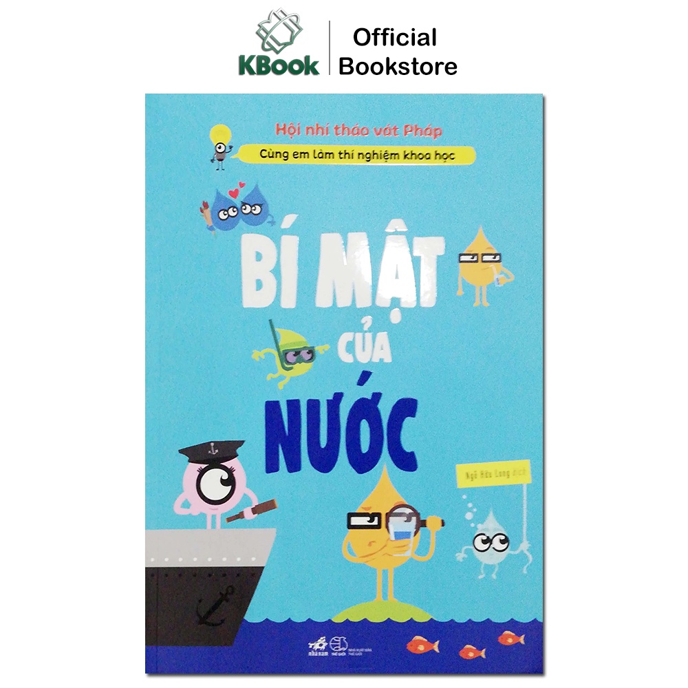 Sách - Cùng em làm thí nghiệm khoa học (Nhã Nam - 4 chủ đề, lẻ cuốn tùy chọn)