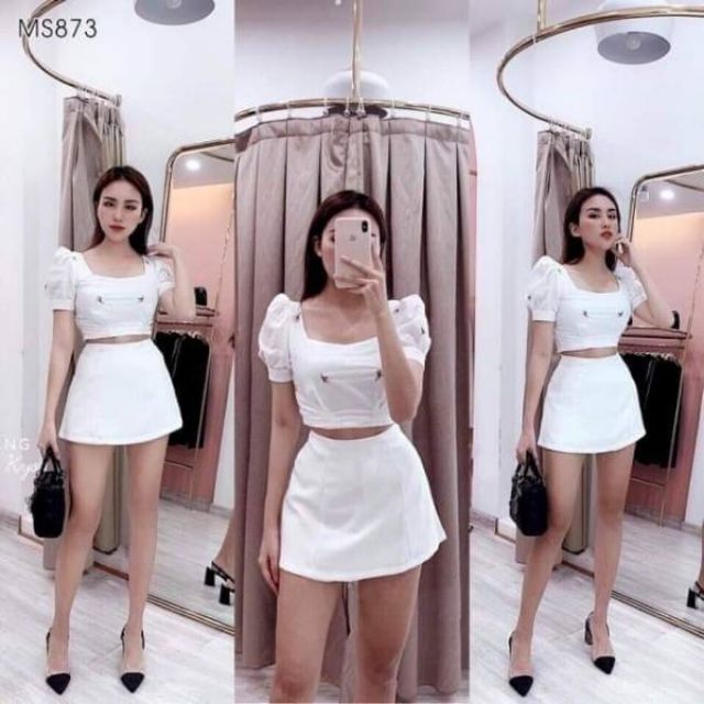 [AN MỘC] Quần short đùi váy trắng cao cấp Siêu đẹp cho nữ