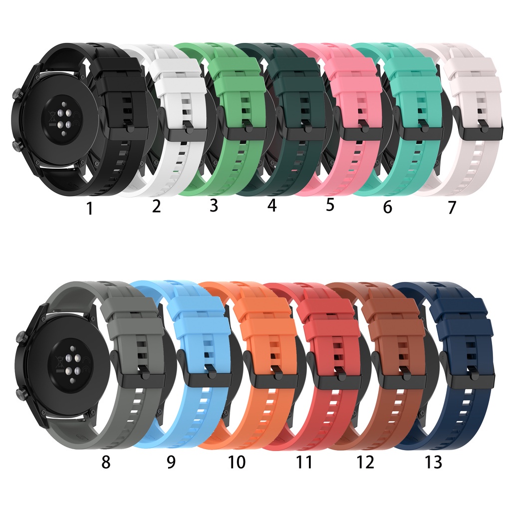 Ốp Silicone Dày 20Mm Cho Đồng Hồ Thông Minh Huami Amazfit GTS 2 GTS2 mini GTS 2e GTS 3 GTS3