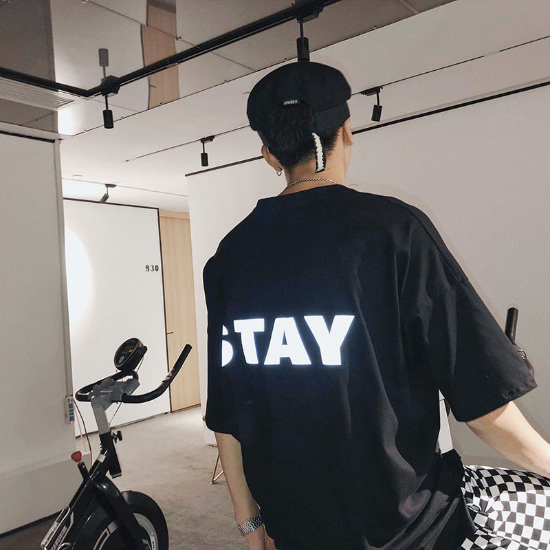 Áo thun Stee STAY 1987 Phản quang Unisex