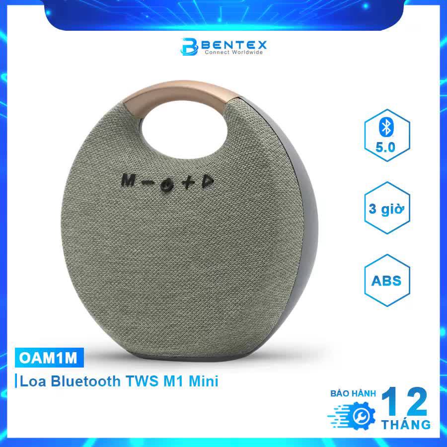 Loa Bluetooth M1 Mini Xách Tay Sành Điệu Âm Bass Chuẩn Loa Chất Lượng Cao Bảo Hành 12 Tháng - BENTEX | BigBuy360 - bigbuy360.vn