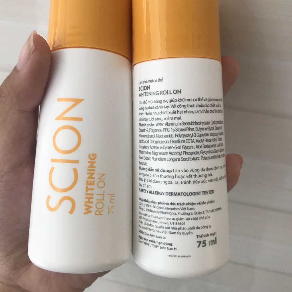 [Mẫu mới] Lăn khử mùi Scion 75ml