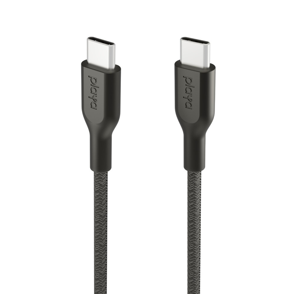 Cáp USB Type C - C Belkin Playa công suất 60w vỏ dù PVC dài 1 mét - Hàng chính hãng - bảo hảnh 2 năm - PM2004yz