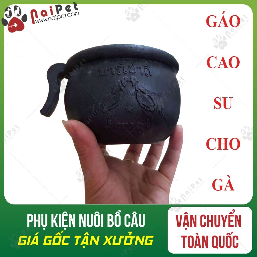 Cóng Cao Su Máng Cao Su Ăn Uống Cho Chim Gà