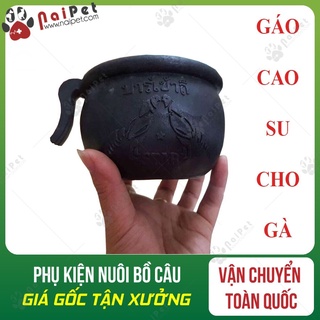Cóng cao su máng cao su ăn uống cho chim gà