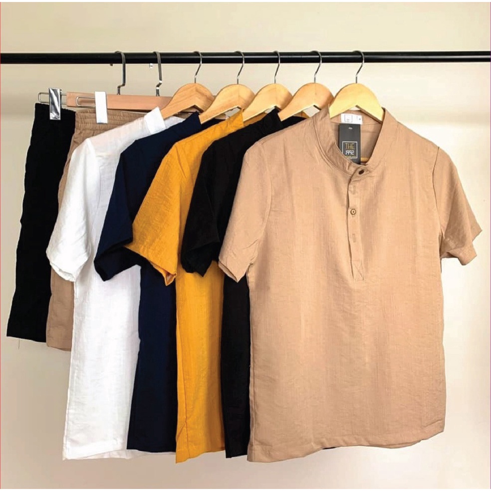 Bộ Đũi Nam, Chất Liệu Đũi Thoáng Mát, Mền Mịn, Thoải Mái Khi Mặc