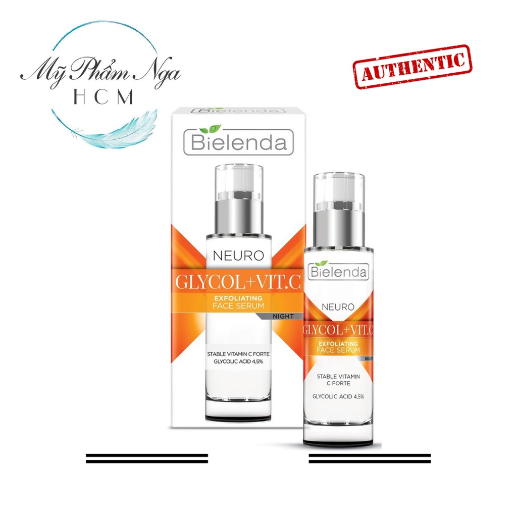 Serum Bielenda Neuro Glicol + Vit.C trẻ hoá trắng mịn da | Shopee Việt Nam
