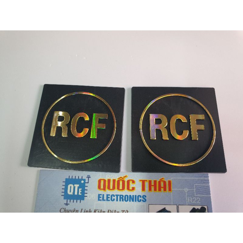 [Mã ELHACE giảm 4% đơn 300K] Tem loa RCF (1 cặp)