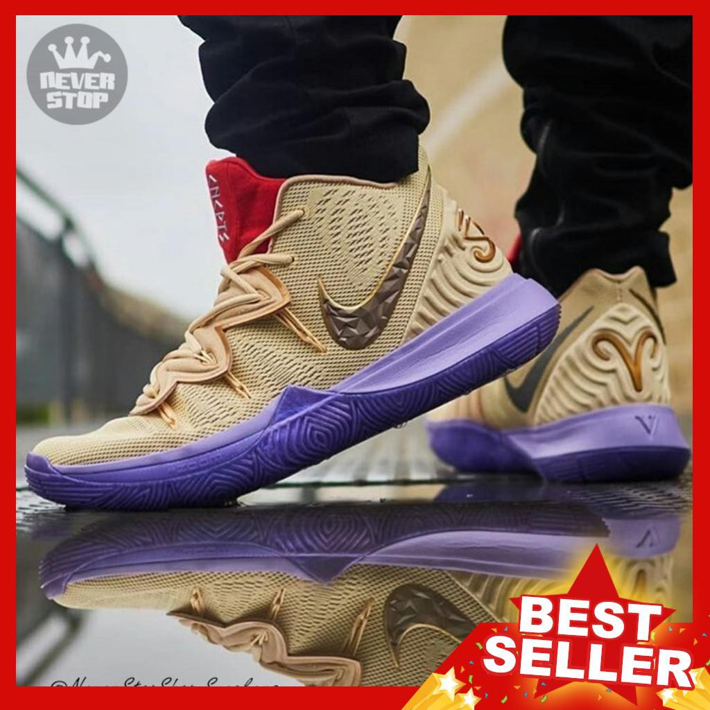 kyrie 5 ikhet on feet