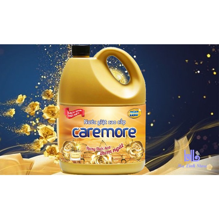 Nước giặt cao cấp Caremore hương nước hoa 3.8 Kg
