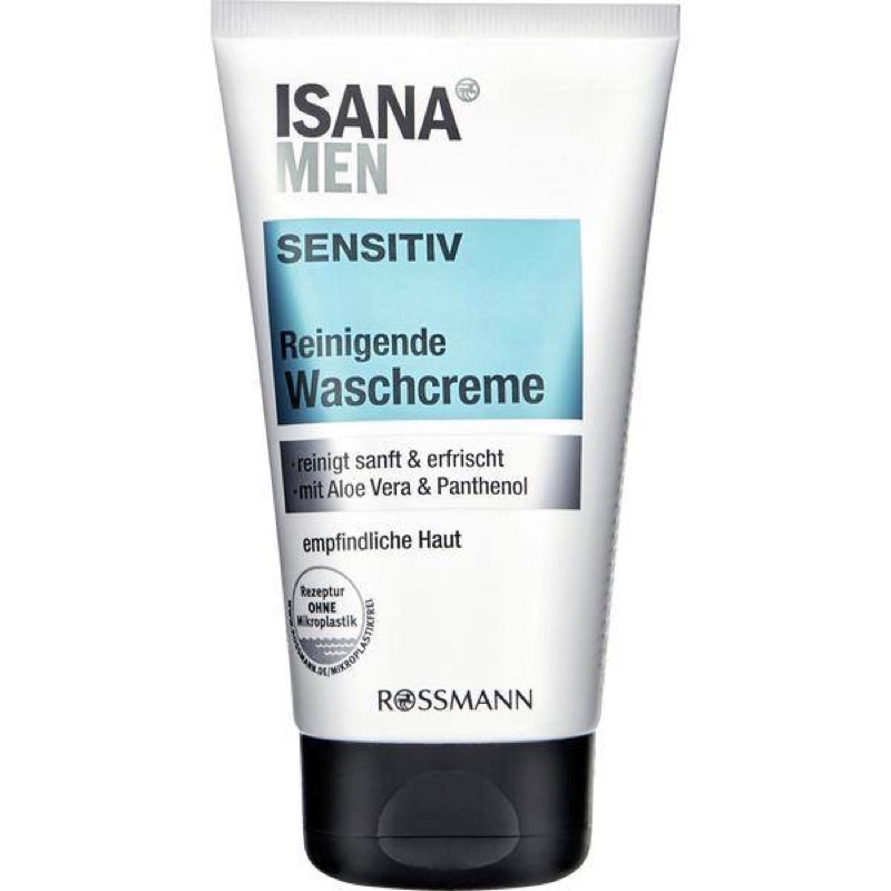 Sữa rửa mặt nam Isana Men Waschgel Fresh