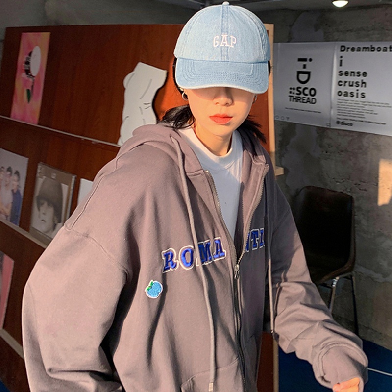 Áo Khoác Hoodie In Chữ Thời Trang Xuân Thu