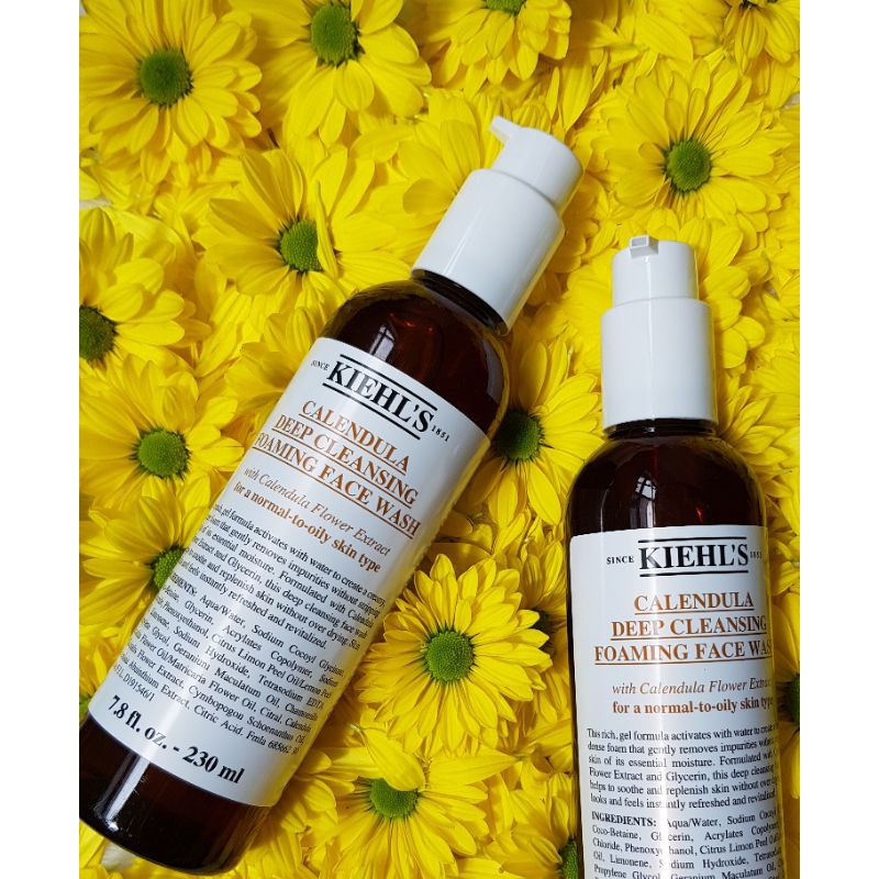 Sữa rửa mặt Kiehls hoa cúc