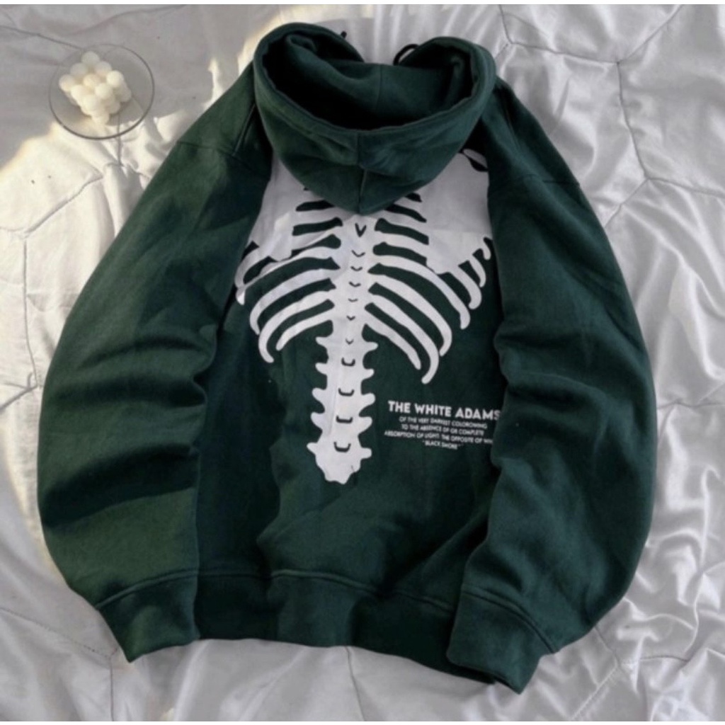 Áo Hoodie Xương Cá Siêu Hot Trend , Chất Nỉ Ngoại Cao Cấp Dày Đẹp Hottrend 2022 Hai Màu