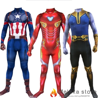 Bộ Áo Liền Quần Cosplay Nhân Vật Siêu Anh Hùng Avengers Dành Cho Trẻ Em Và Người Lớn