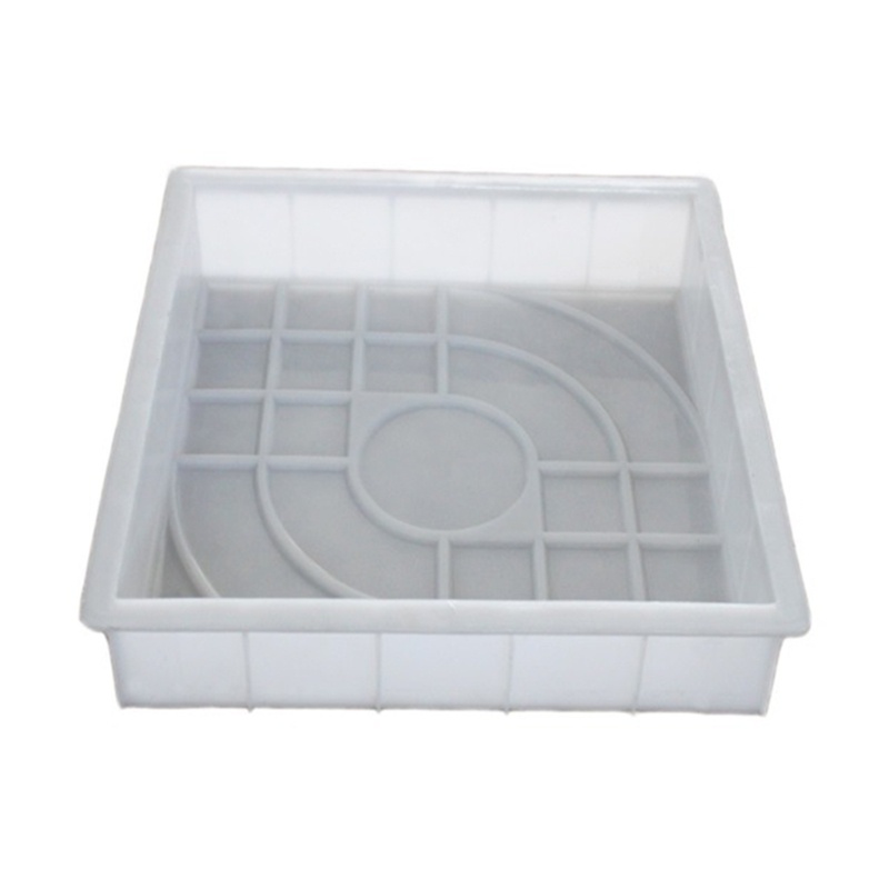 Khuôn làm gạch ốp lát lối đi dáng vuông DIY dành cho vườn nhà sân trong