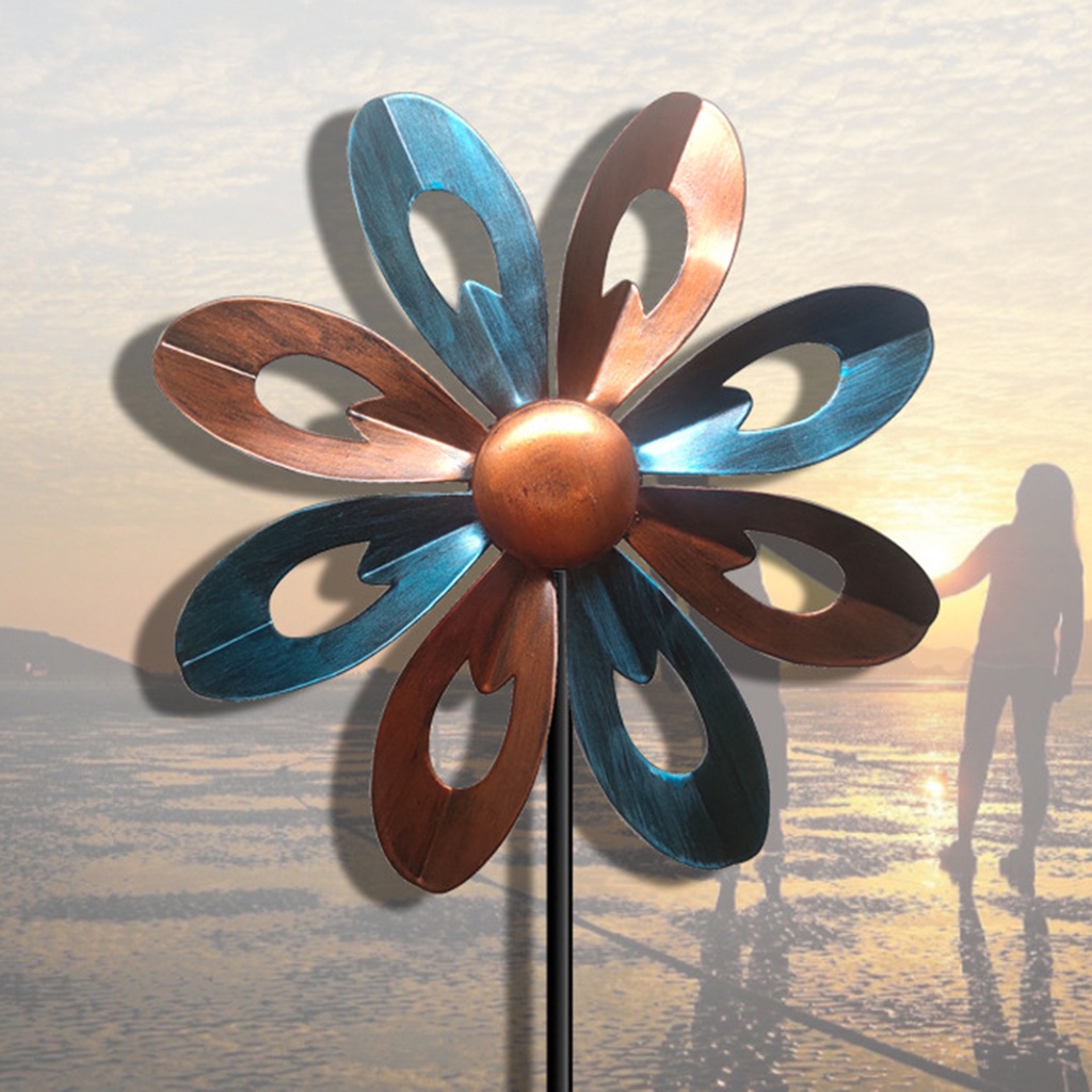 [Dolity2] Chong Chóng Gió Dạng Xoay Trang Trí Sân Vườn Ngoài Trời