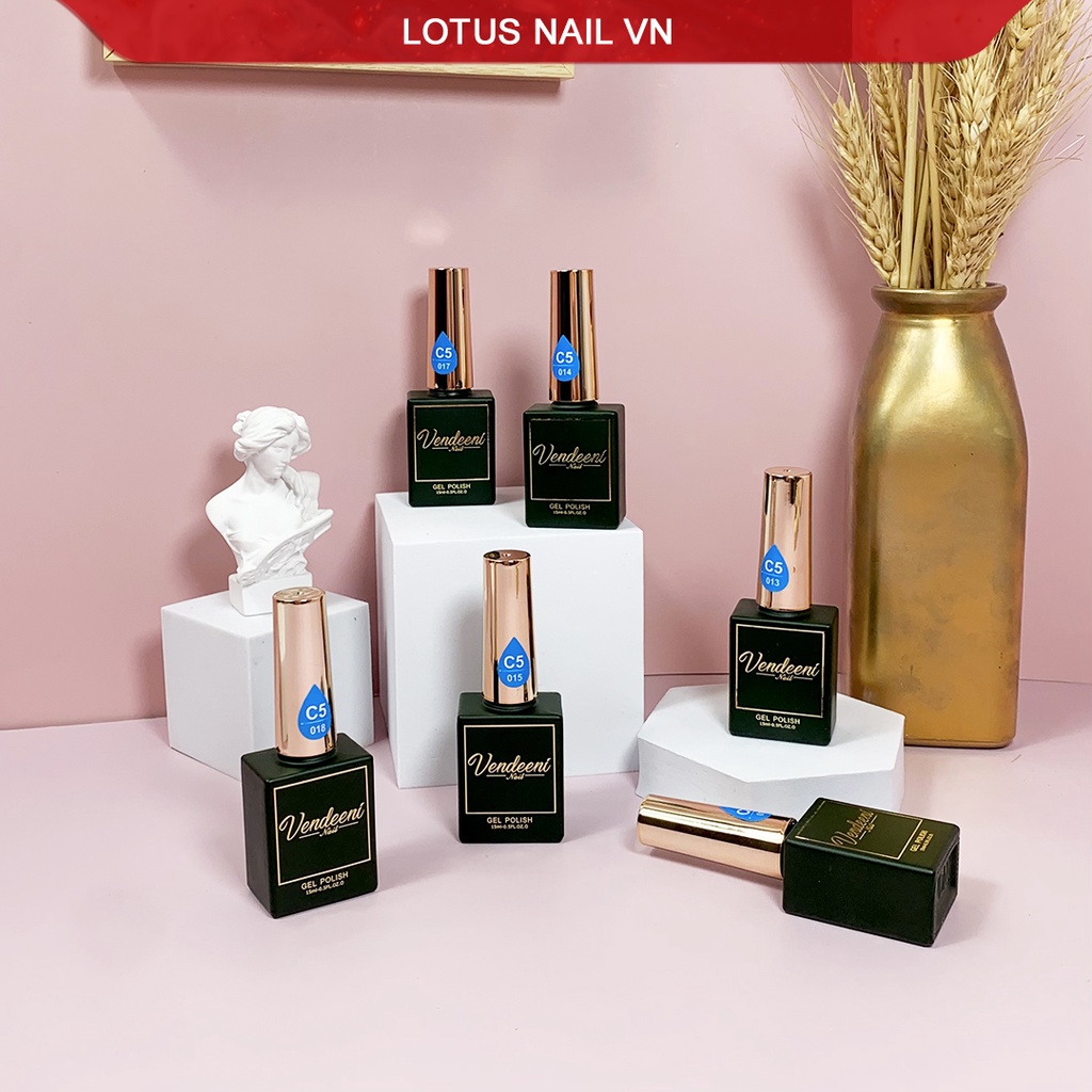 Set sơn gel Vendeeni 24 màu cao cấp 2021 tặng kèm bảng màu