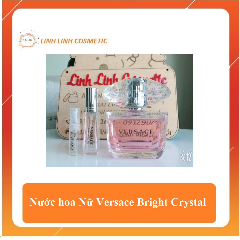 (5ml/10ml) Nước hoa Nữ Versace Bright Crystal