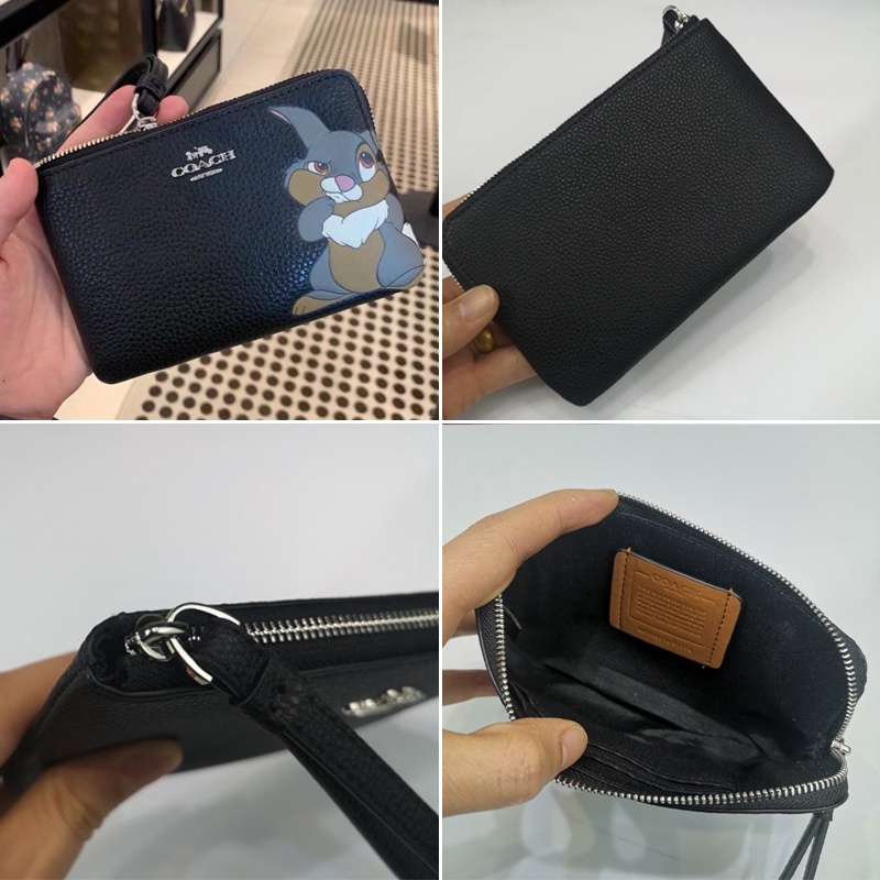 Ví Cầm Tay Coach F91776 F91778 F91777 Có Khóa Kéo Cho Nữ