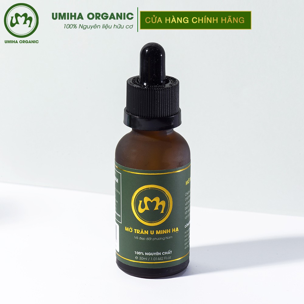 Mỡ trăn dưỡng da U Minh Hạ (10/30ml) UMIHA ORGANIC dưỡng ẩm da khô, ngừa mụn và ngăn dầu