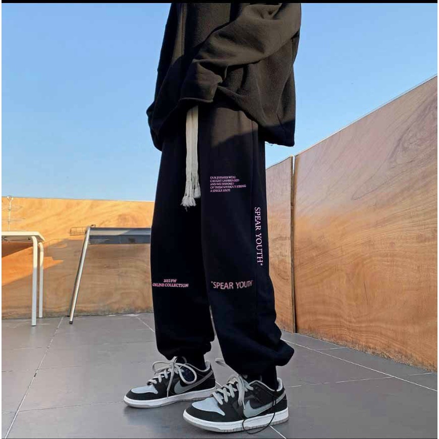 Quần Jogger Nam YOUTH Chất Nỉ Form Rộng Bo Chân Dây Rút Kiểu Dáng Thể Thao Năng Động Dễ Phối Đồ [NEW UNISEX]