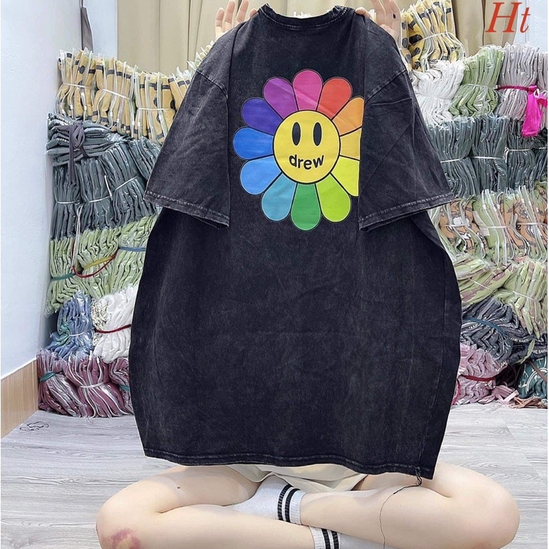 Áo loang hoa mặt trời bảy màu HT12