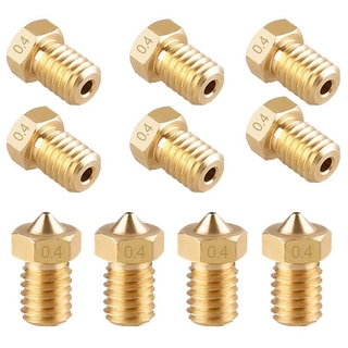 Bộ 12 Đầu Phun M6 0.4mm Cho Máy In 3d Makerbot 3d