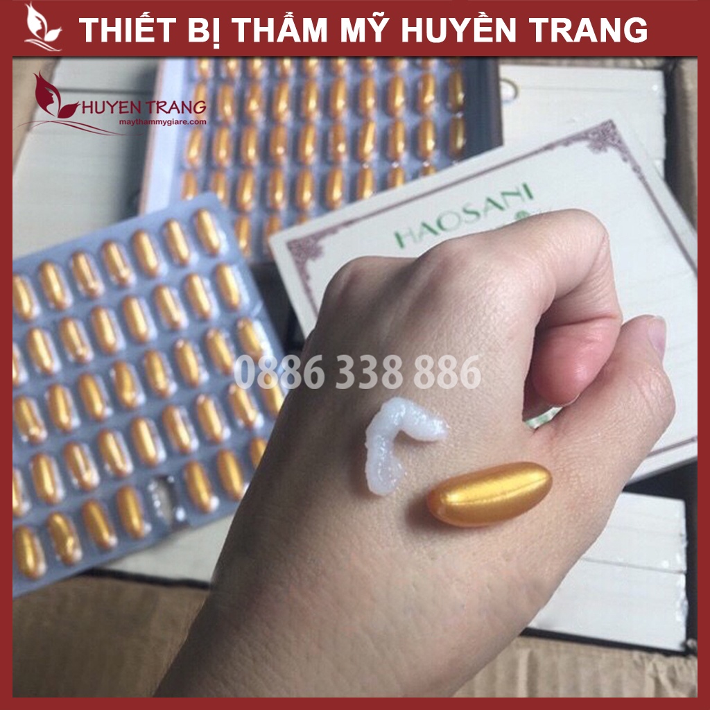 Viên Thải Chì, Viên Tẩy Chì Haosani Dùng Cho Máy Thải Chì, Thải Độc Tố Da Mặt - Thẩm Mỹ Huyền Trang