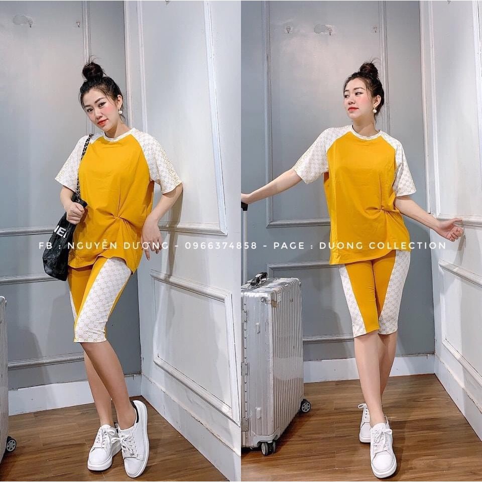 Đồ Bộ Cotton Lửng, Bao Đẹp, Chất Thun Cotton 100%, 3 size L, XL, XXL, 45kg đến 80kg vừa, 677