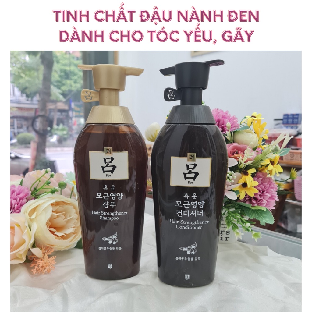 Dầu gội, dầu xả thảo dược Ryo 500ml