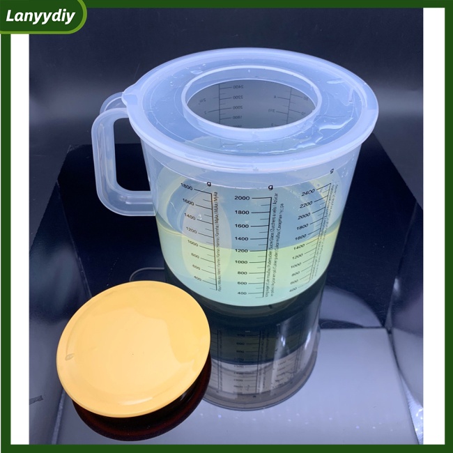 Cốc Đo Lường Trong Suốt Có Nắp Thể Tích 2.5l