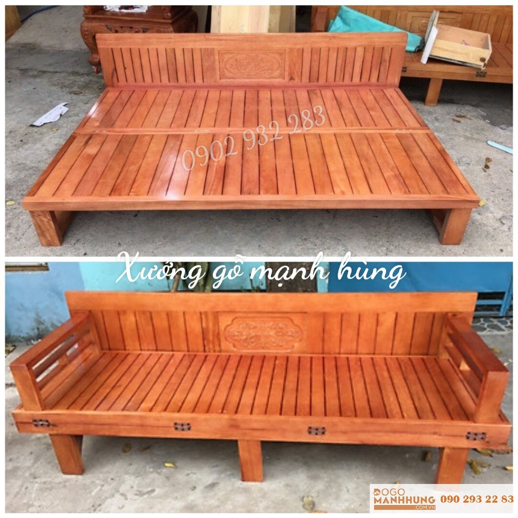 Sofa giường - giường gấp gỗ M 3.2