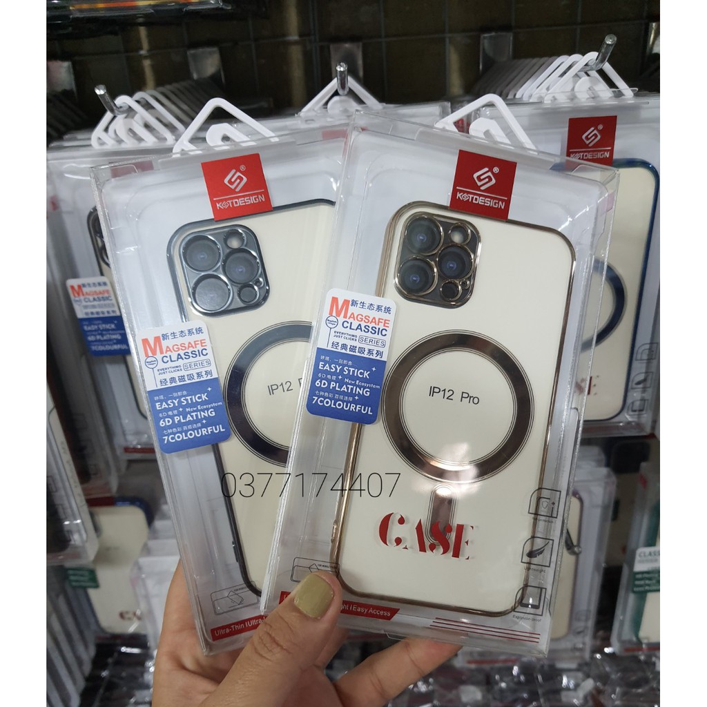 Ốp Lưng [hỗ trợ sạc không dây] - Ốp Lưng IPhone 12/ 12 Pro / 12 Pro Max / 12 Mini Từ Tính Với hỗ trợ sạc không dây