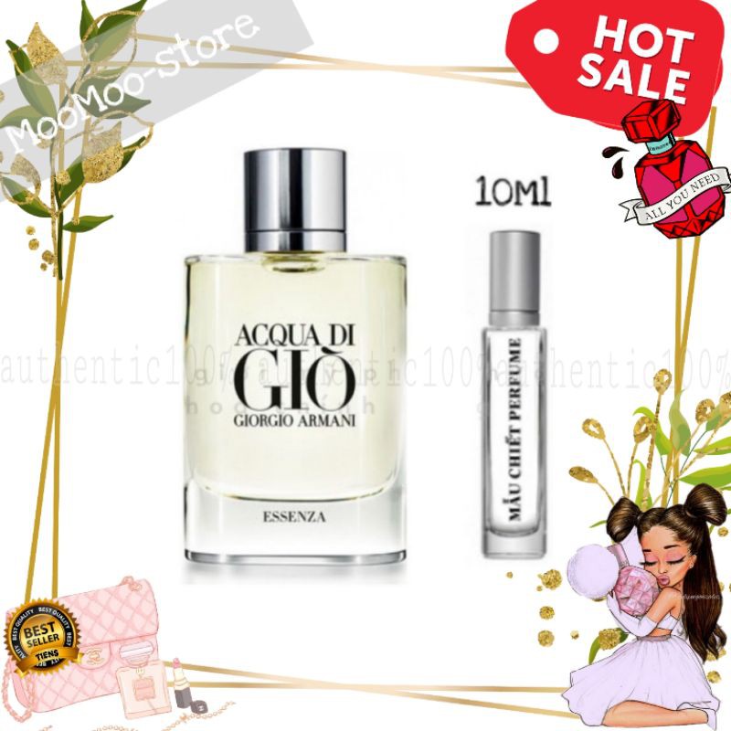 💥Hot💥Nước hoa chính hãng Men's Acqua di Giò Essenza EDP 5ml/10ml/20ml | BigBuy360 - bigbuy360.vn