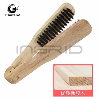 Lược kẹp thẳng cán gỗ