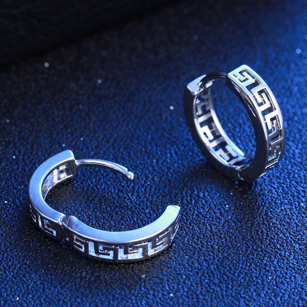 USNOW Khuyên Tai Phong Cách Hip Hop Punk Hàn Quốc Cá Tính