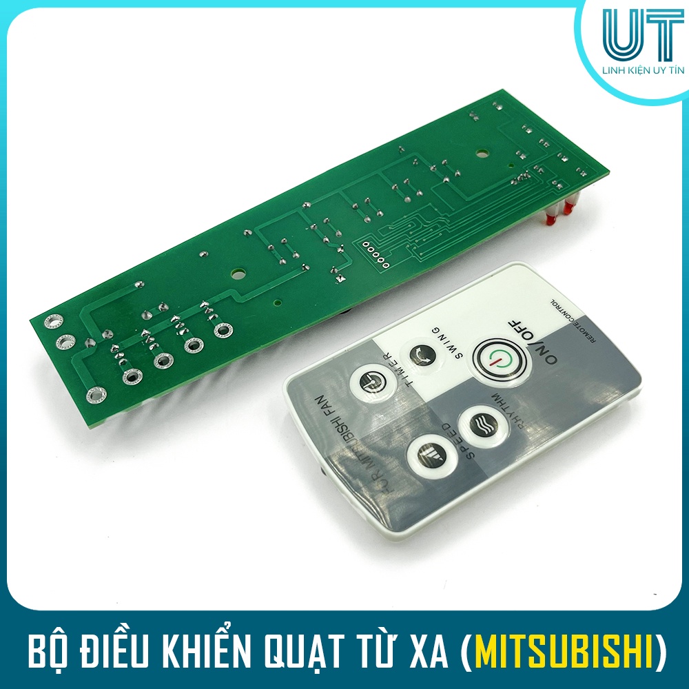 Bộ mạch điều khiển quạt từ xa MITSUBISHI cho QUẠT CÂY QUẠT ĐỨNG LV16-RT/RR/RS ( Chính Hãng )