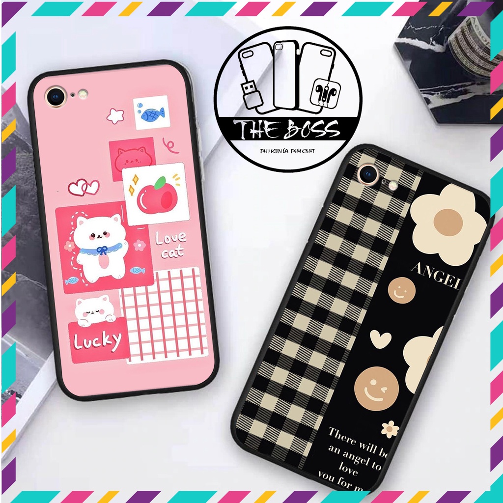 Ốp lưng iphone 5/5S / 6/6S / 6 PLUS in hình  GẤU , THỎ đáng yêu - cute - THE BOSS SHOP