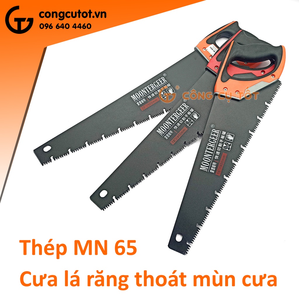 Cưa lá răng thoát mùn bàng thép mangan MN65