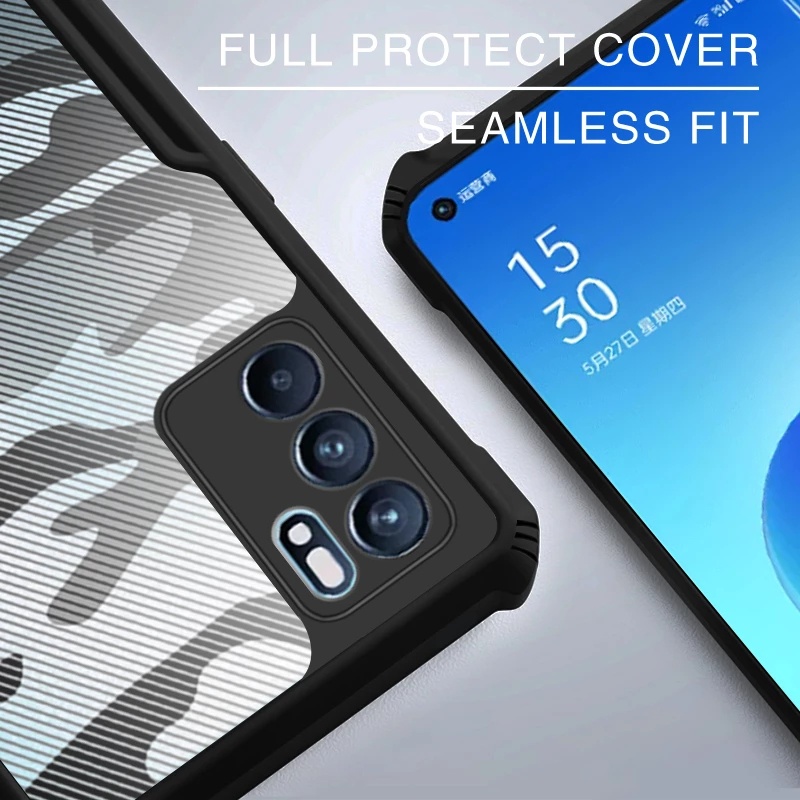 Ốp Điện Thoại Cứng Mỏng Chống Sốc Họa Tiết Rằn Ri Cho OPPO RENO 6 5 4 4G RENO 6 Pro 5G RENO 5K