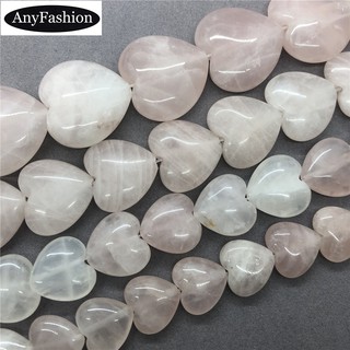 Thạch anh hồng Hình dạng tình yêu Hạt tự nhiên tự nhiên cho vòng cổ Vòng cổ 4 Kích thước ❈ ♤ ❈