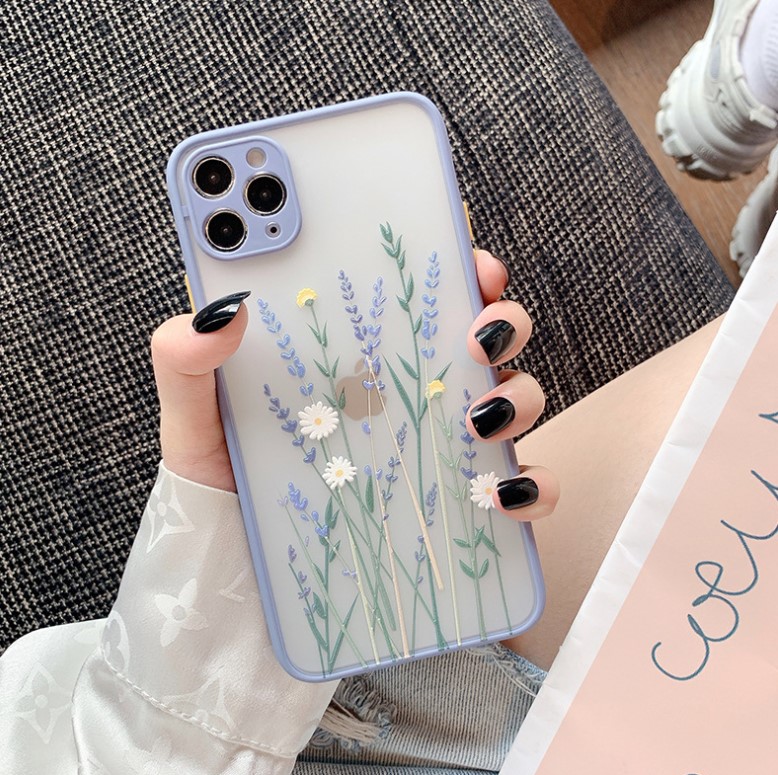 Ốp điện thoại mềm in hoa cho Iphone 11 Pro Max X Xs Max Xr 8 7 Plus Se | BigBuy360 - bigbuy360.vn