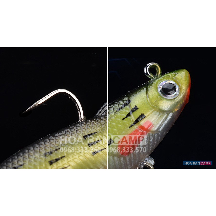 Mồi Lure Cá Thòi Lòi Kèm Lưỡi | 8g - 12g